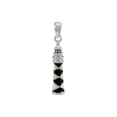 Cape Lookout Lighthouse Sterling Silver Pendant TP3168 - Pendants